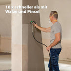 Airless Farbsprühsystem Control Pro 350 R 2371073 110 bar Druckregulierung 15 m Schlauch für Wandfarben Lacke und Lasuren