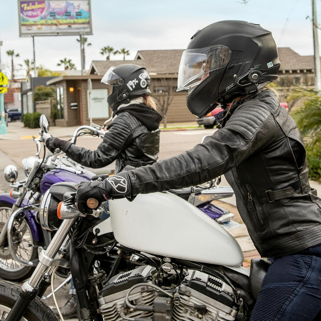 Motorrad Bluetooth Mesh Kommunikationssystem 30K HD Lautsprecher Intercom Gruppenkommunikation Mehrfahrer Verbindung