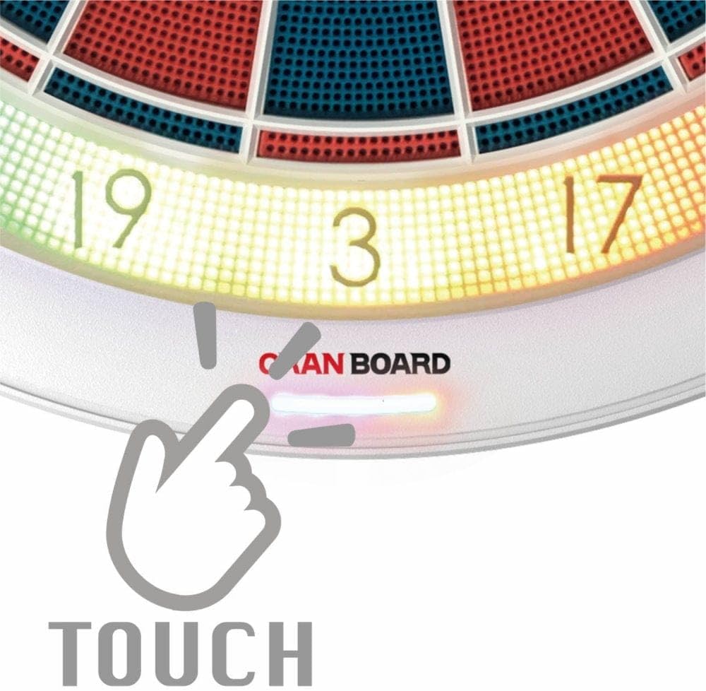 Smart Dartboard GranBoard 132 13.2 Zoll Turniermaß Bluetooth Verbindung Elektronisches Dartboard