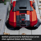 Akku Kehrmaschine TE-SW 18/610 Li-Solo Power X-Change 18V Li-Ion 61cm Kehrbreite 20L Schmutzbehälter