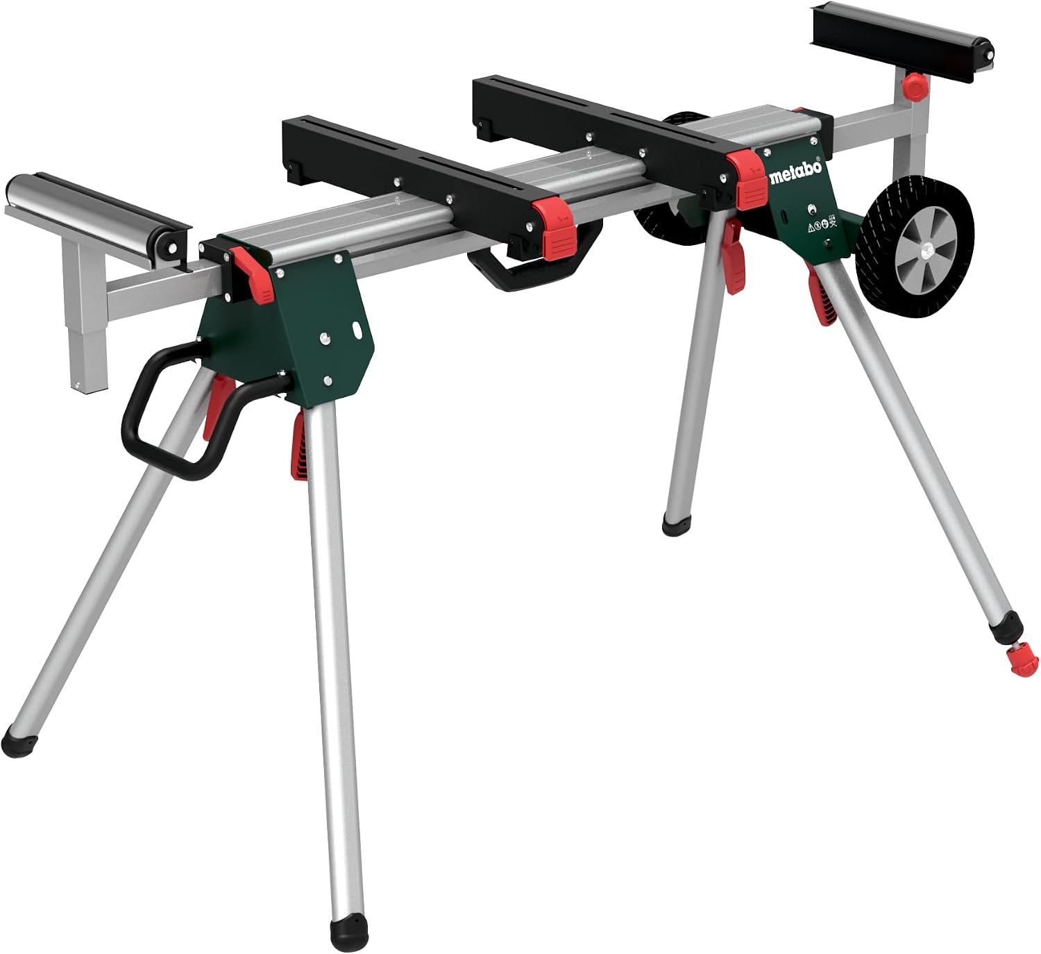 Kappsägen Untergestell KSU 251 629005000 mit Trolleyfunktion ausziehbare Werkstückauflagen Rollen Traglast 250 kg
