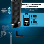 Barttrimmer kabellos Lithium-Ion Pro Series austauschbare Köpfe abwaschbar Metall Schneidsatz präzise Haarschneider