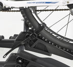 Heck Fahrradträger 10444 für 2 Fahrräder 12-29 Zoll bis 45 kg klappbar Stahl Rahmenhalter abschließbar