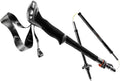 Trekkingstöcke Makalu FX Carbon faltbar verstellbar 4-teilig mit Klemmverschluss Carbonfaser Schaft Länge bis 130 cm