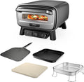 Outdoor Pizzaofen Air Fryer MO201EU 13L 30 cm Pizzastein Backblech Heißluft Frittieren Backen Teig gehen lassen 4 Funktionen