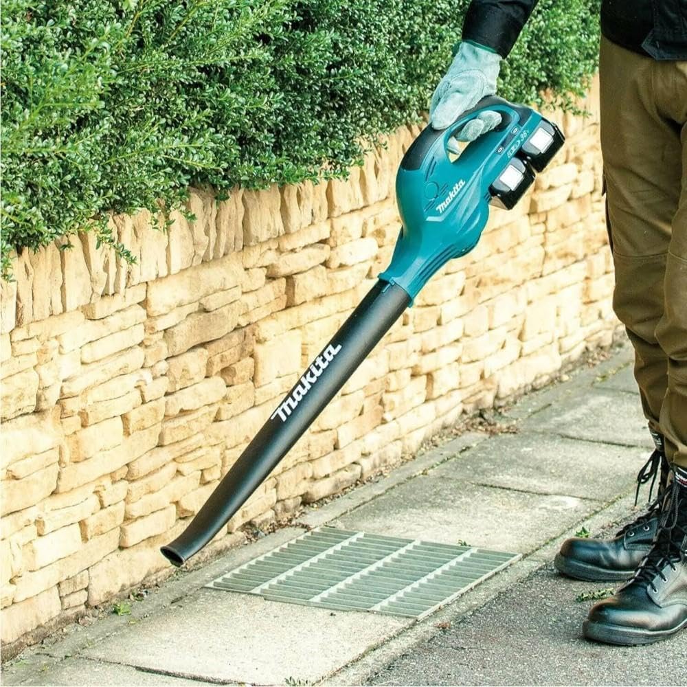 Akku Gebläse DUB361Z 36V 2x18V Handgebläse 2 Stufen Laubbläser für Reinigung und Abblasen