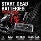 Starthilfe Powerbank GBX155 4250A 12V Lithium Jump Starter für Benzin bis 10L und Diesel bis 8L USB-C