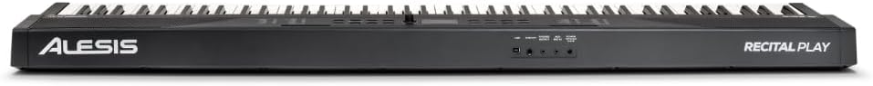 Digital Piano Keyboard 88 Tasten RECITALPLAY mit 480 Sounds USB-MIDI Lautsprechern und Zubehör Set
