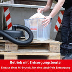 Vorabscheider Zyklon Staubabscheider Dustfixx 25L Behälter 99 Prozent Abscheidegrad kompatibel mit Staubsaugern iPulse ISC uClean