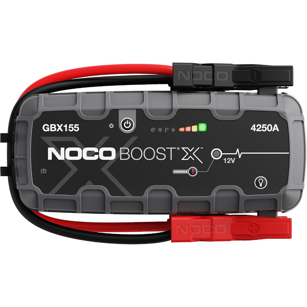 Starthilfe Powerbank GBX155 4250A 12V Lithium Jump Starter für Benzin bis 10L und Diesel bis 8L USB-C