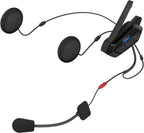 Motorrad Mesh Kommunikationssystem SPIDER-RT1-01 Bluetooth 5.2 Mesh Intercom 8 km Reichweite Group Mesh bis 24 Fahrer kabellos