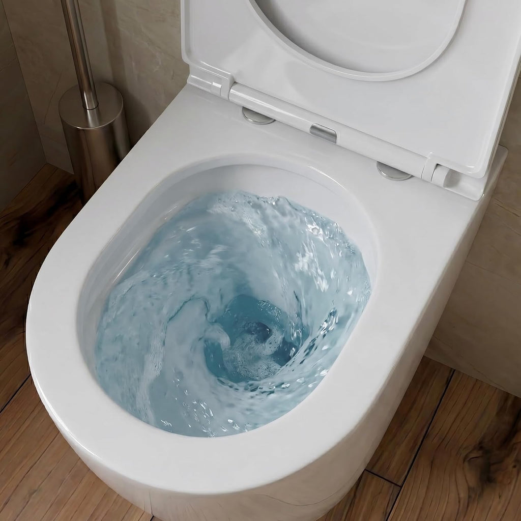 Vorwandelement WC Komplettset Dalia DALIA Wand Tiefspül WC spülrandlos Tornado Spülsystem Softclose Sitz Delta 25 112 cm Weiß