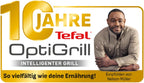 Kontaktgrill OptiGrill+ XL GC722D16 2000W mit 9 Grillprogrammen manueller Modus abnehmbaren Grillplatten und Garstufenanzeige