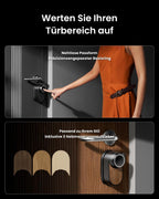 Smart Türschloss Lock Ultra mit Fingerabdruck Keypad Passcode Smartphone App Matter kompatibel 9 Monate Akku