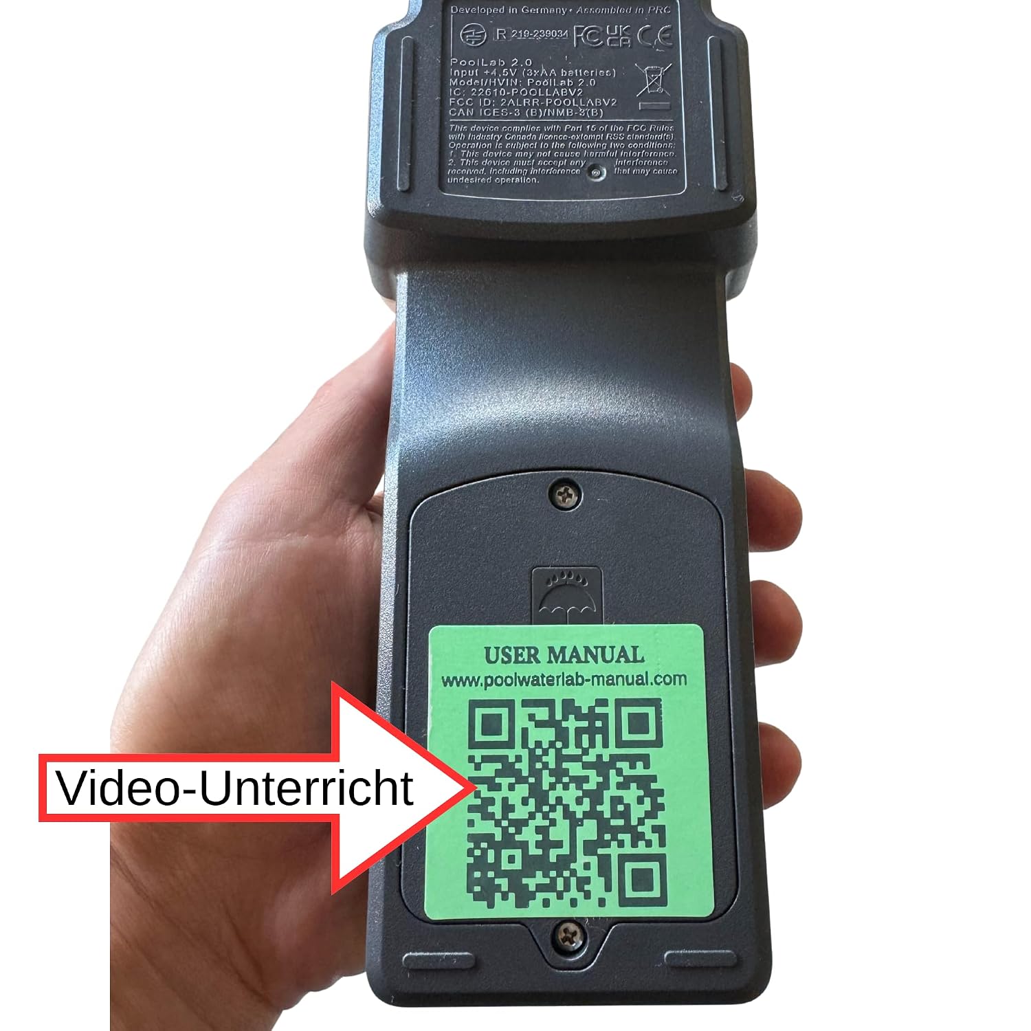 Pool Wasseranalysegerät 2.0 Set 27 Parameter WiFi Bluetooth App Pool Spa Whirlpool Messgerät inkl Koffer Wasserstandsausgleicher