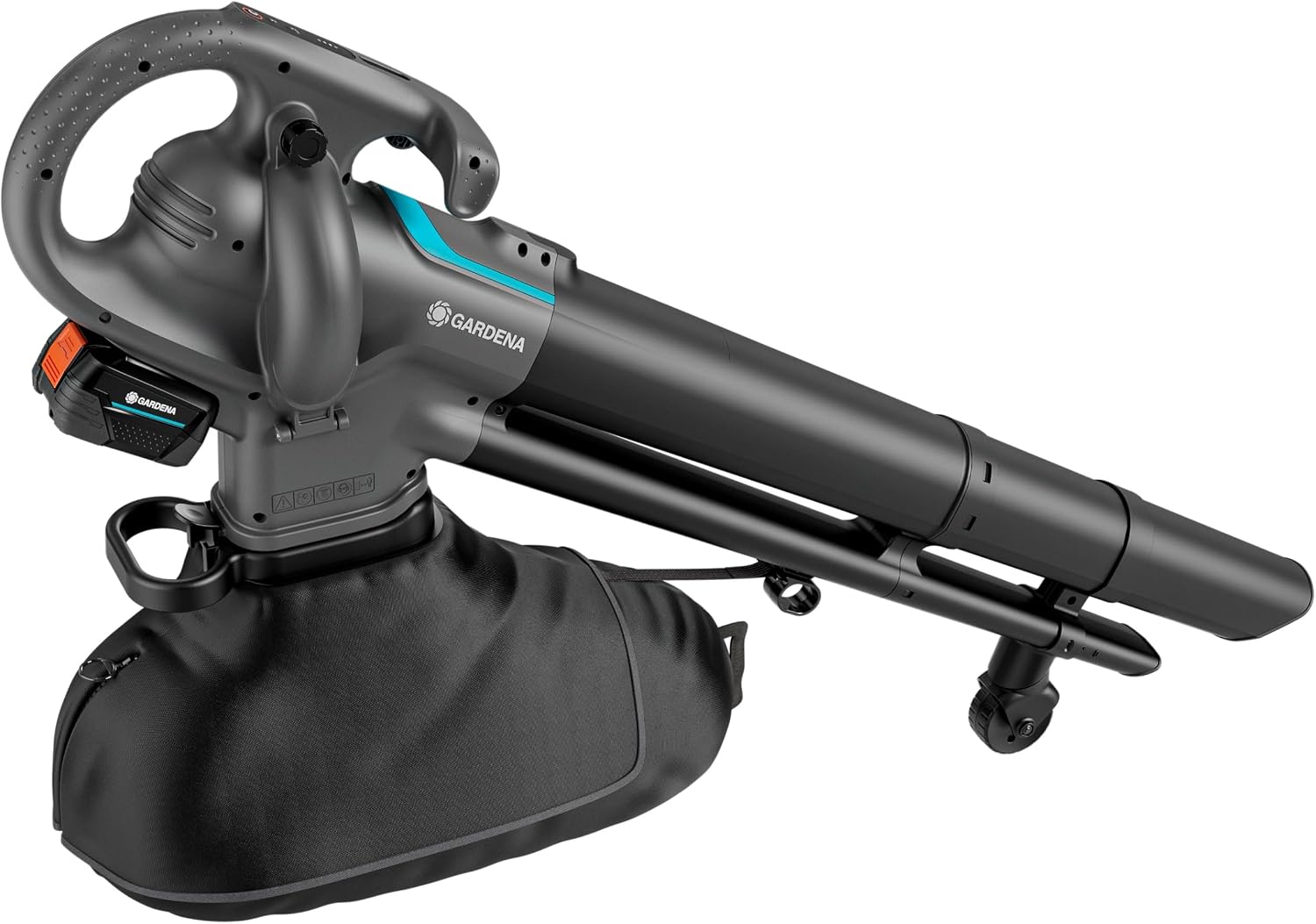 Akku Laubsauger und Laubbläser PowerJet Collect 18V P4A 14895-55 mit Saugfunktion Blasfunktion Fangsack ohne Akku