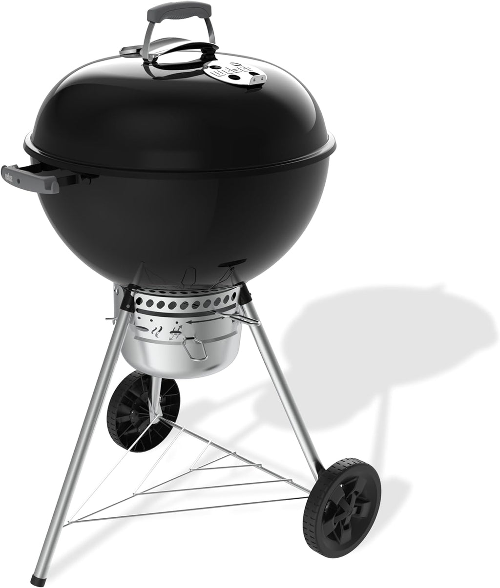 Holzkohlegrill 57 cm Original Kettle Premium mit Stand und Rädern 2342 cm² Grillfläche Deckelthermometer