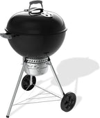 Holzkohlegrill 57 cm Original Kettle Premium mit Stand und Rädern 2342 cm² Grillfläche Deckelthermometer