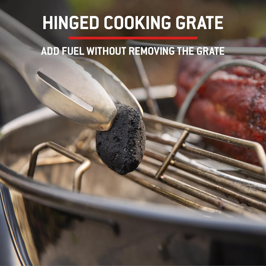 Holzkohlegrill 57 cm Original Kettle Premium mit Stand und Rädern 2342 cm² Grillfläche Deckelthermometer