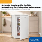 Gefrierschrank GS512-040E 91 L 4 Gefrierschubladen 4-Sterne-Gefrierbereich Energieklasse E 40 dB