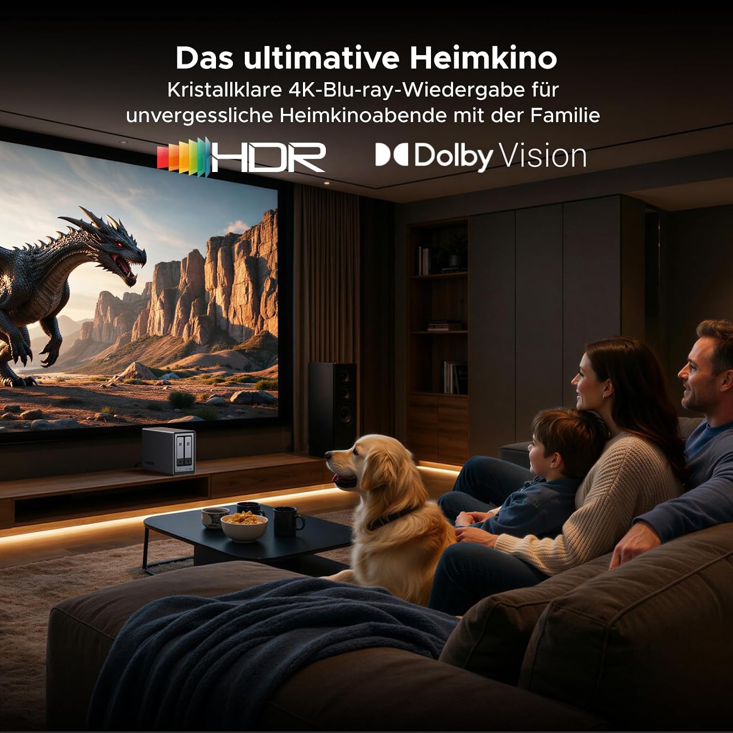 NAS Netzwerkspeicher 2-Bay Intel N100 8GB DDR5 RAM 2.5GbE Ethernet 2x M.2 NVMe Steckplätze 4K HDMI DXP2800 ohne Festplatten