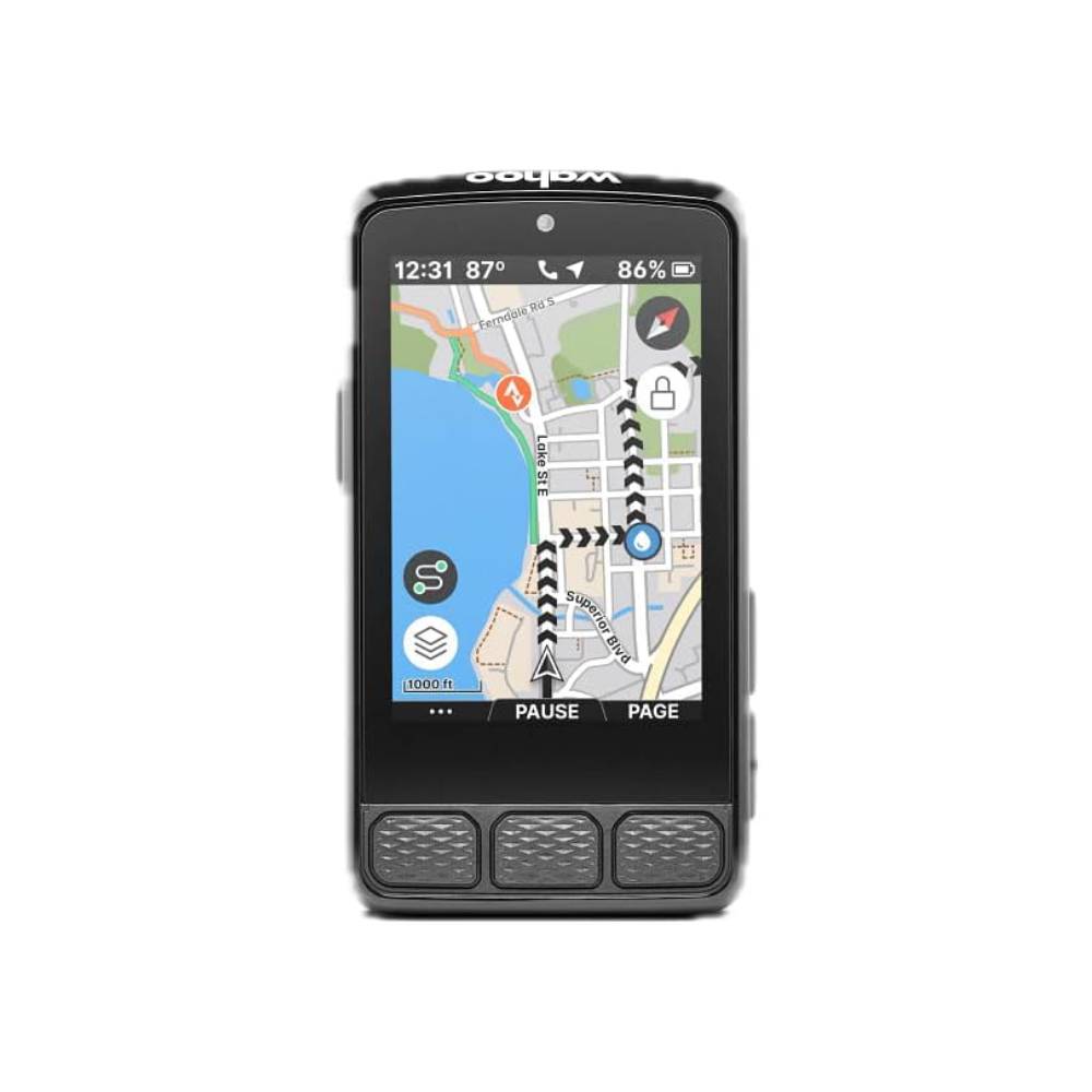 GPS Fahrradcomputer ELEMNT ROAM 3 WFCC8 mit Dual Band GPS Navigation 2,8 Zoll Farbdisplay Touchscreen IPX7