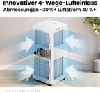 Mobiles Klimagerät 9000 BTU 2.6kW Breezy Cool Pro 2.6 APP Steuerung Kühlen Ventilieren Entfeuchten bis 33m²