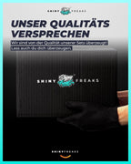 Akku Poliermaschine EVO Mini 25-teiliges Set Exzenter Rotation mit Akkus Adaptern Stütztellern Pads Zubehör