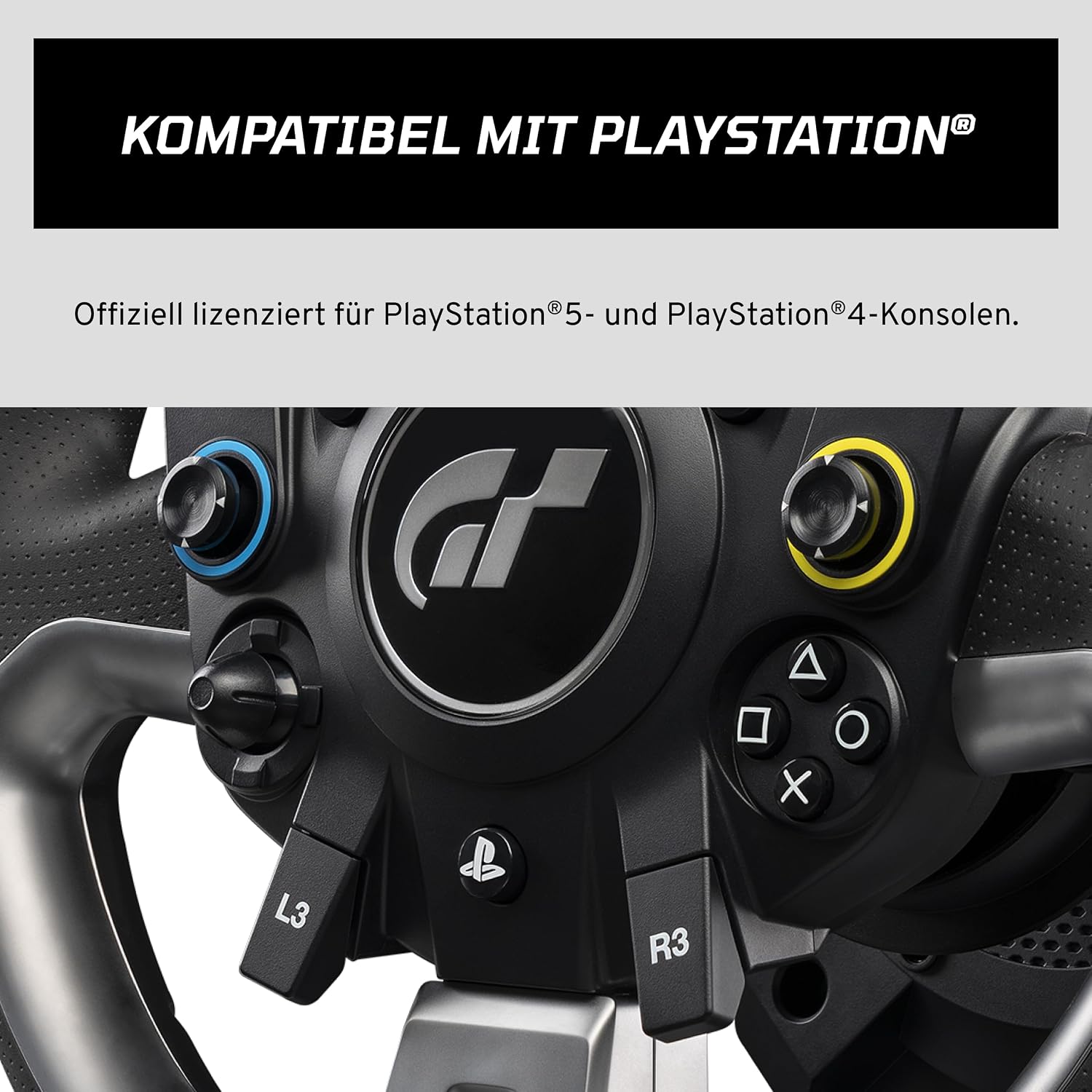 Sim Racing Lenkrad Set Direct Drive 5 Nm GT DD Pro Lenkrad Basis Pedale PlayStation PS5 PS4 PC kompatibel