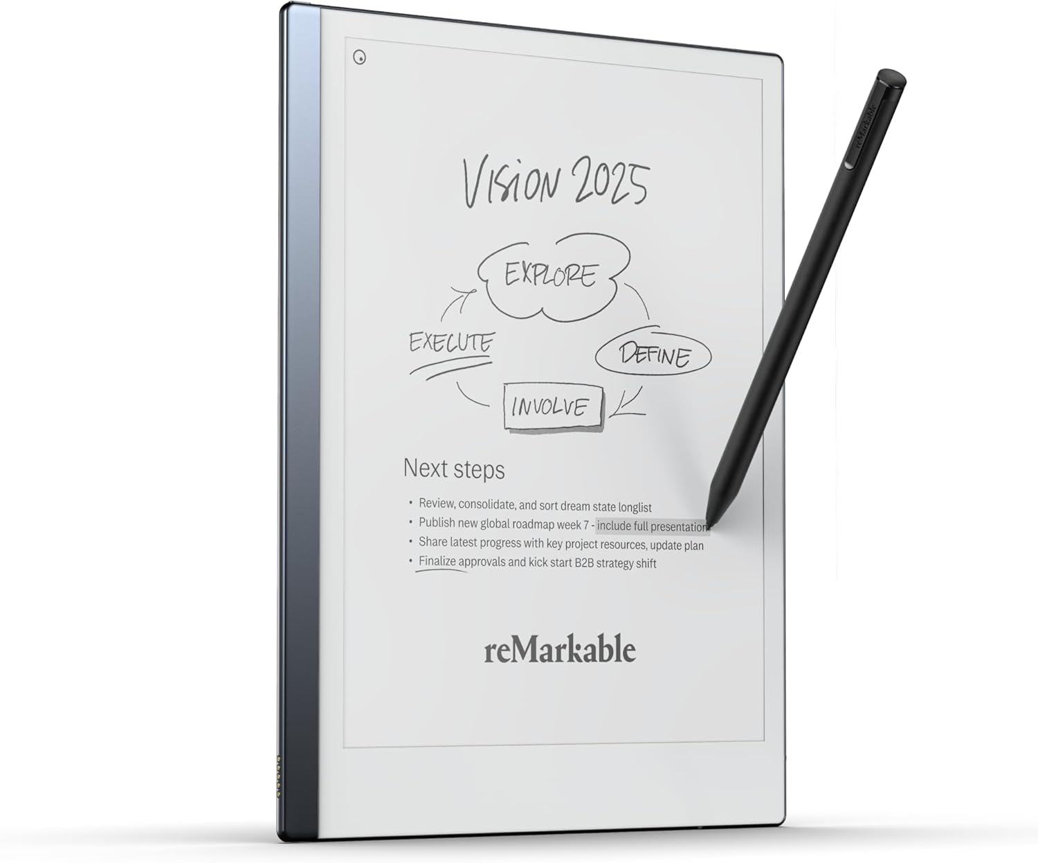 reMarkable 2 10,3 Zoll Papier Tablet e Ink Notiz Tablet Marker Plus Pen mit Radiergummi digitales Notiz und Schreibgerät Bundle