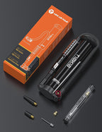 Fahrrad Standpumpe mit Manometer 220 PSI Mini Luftpumpe Aluminium kompatibel Schrader Presta Dunlop Ventile tragbar