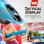Wasserblaster SP4 mit Auto Nachladen 1,5 Liter Tank Adaptive Blast Modes Smart Display Reichweite bis 15 m