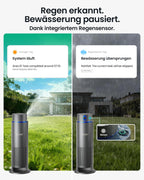 Smart Bewässerungssystem Mehrzonen IrriSense 2 WAW1 App Steuerung Regensensor für Rasenflächen bis 445 m²