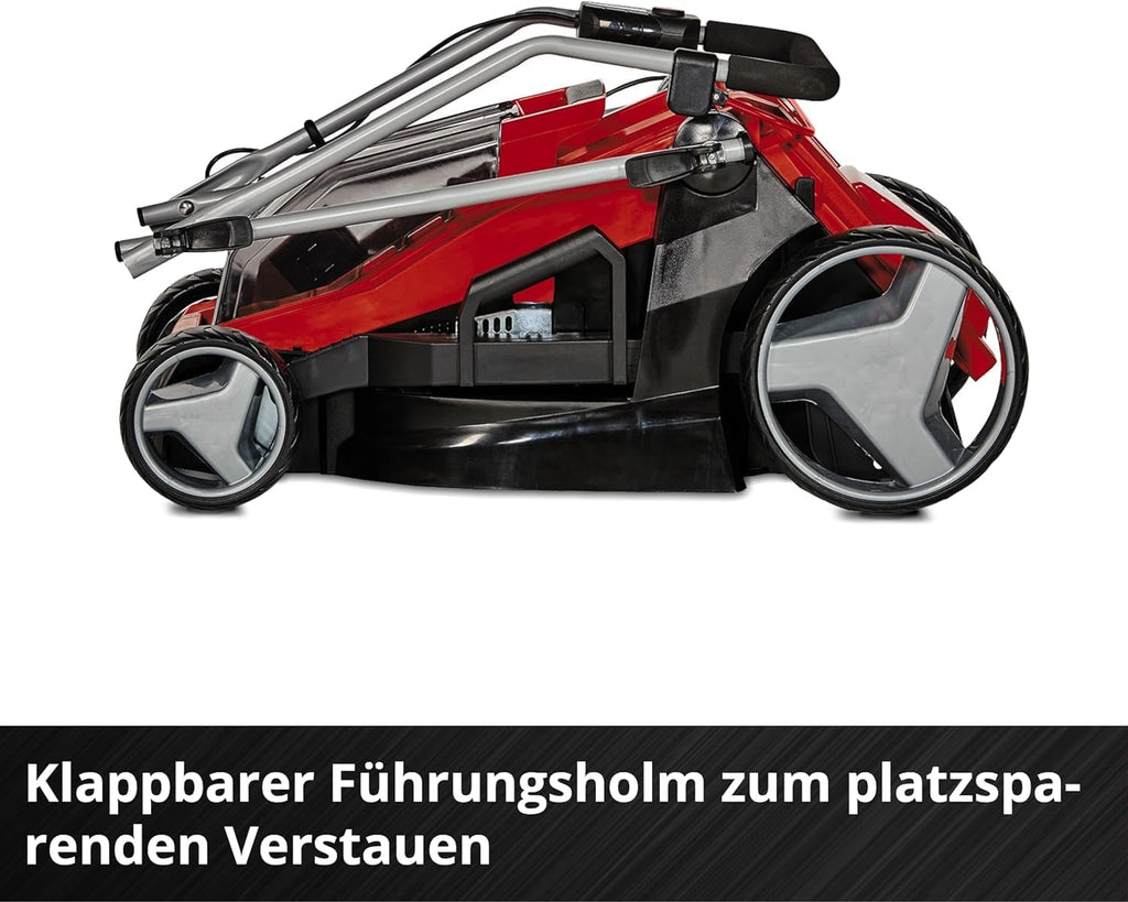 Akku-Rasenmäher GE-CM 36/43 Li M-Solo 43 cm Schnittbreite 36 V 63 L Fangkorb Mulchfunktion