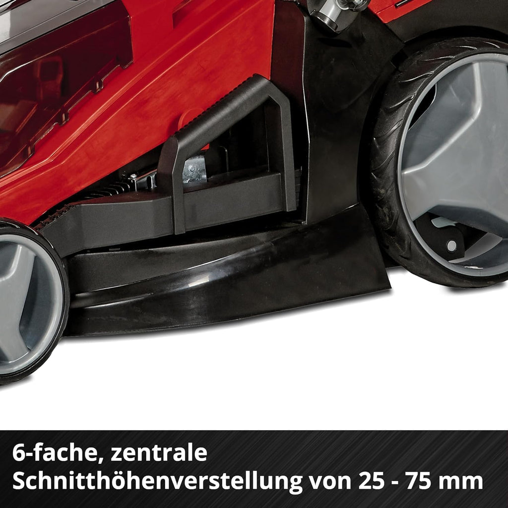 Akku-Rasenmäher GE-CM 36/43 Li M-Solo 43 cm Schnittbreite 36 V 63 L Fangkorb Mulchfunktion