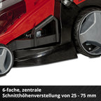Akku-Rasenmäher GE-CM 36/43 Li M-Solo 43 cm Schnittbreite 36 V 63 L Fangkorb Mulchfunktion