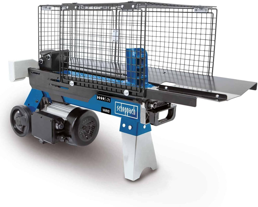 Elektrischer Holzspalter HL760L 7 Tonnen Spaltkraft 2200 W 230 V 520 mm Spaltlänge Hydraulik Liegend