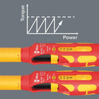VDE Drehmoment Schraubendreher Set 23-teilig Safe Torque Speed Schaltschrank Modell 05006633001 isoliert IEC 60900