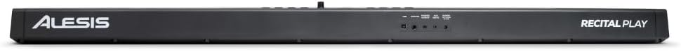 Digital Piano Keyboard 88 Tasten RECITALPLAY mit 480 Sounds USB-MIDI Lautsprechern und Zubehör Set