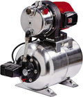 Hauswasserwerk GC-WW 1250 NN 1200 W mit 5000 l/h Fördermenge 5 bar Druck 50 m Förderhöhe 20 l Edelstahldruckkessel