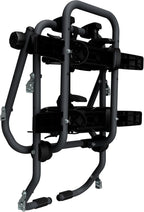 Heck Fahrradträger 10444 für 2 Fahrräder 12-29 Zoll bis 45 kg klappbar Stahl Rahmenhalter abschließbar