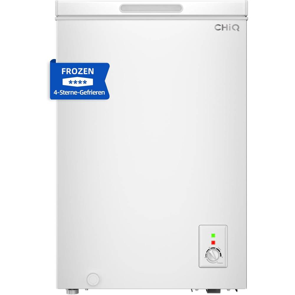 Gefriertruhe FCF98DE 99 L mit Schnellgefrierfunktion LED Beleuchtung 39 dB 4 Sterne Gefrieren freistehend