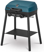 Gasgrill Explorer II Pro 2108 mit 2 Edelstahlbrennern 4,4 kW Grillthermometer Camping Tischgrill mit Grillrost