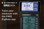 Rudergerät RowErg Modell D mit Luftwiderstand PM5 Monitor Standardbeinen Ganzkörper Trainingsgerät bis 227 kg