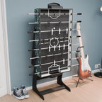 Multifunktionaler Spieltisch 5-in-1 klappbar mit Tischtennisplatte Tischkicker Billardtisch Hockey Basketball Modell 24875