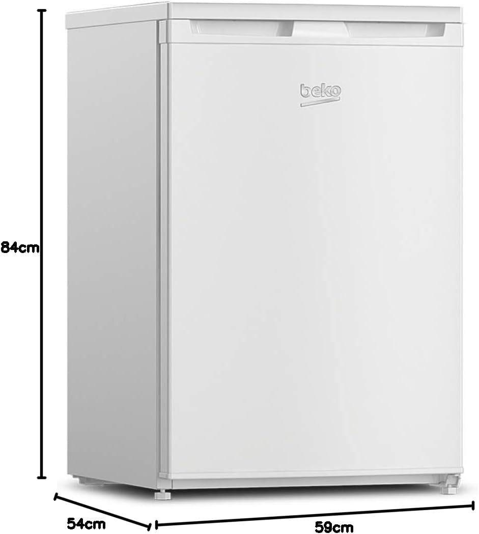 Tischkühlschrank TSE1284N mit Gefrierfach 114 l Gesamtvolumen 101 l Kühlbereich 13 l Gefrierbereich 4 Sterne LED Beleuchtung