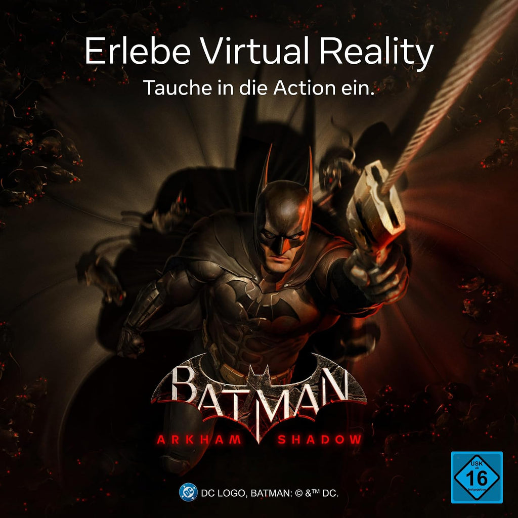 VR Headset Quest 3S 128 GB Kabelloses Mixed Reality Headset Snapdragon XR2 Gen 2 Gorilla Tag Monkenaut Bundle