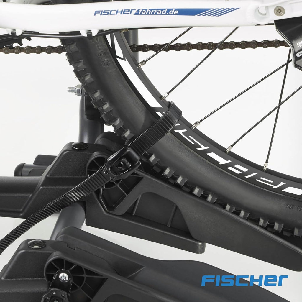 Heck Fahrradträger 10444 für 2 Fahrräder 12-29 Zoll bis 45 kg klappbar Stahl Rahmenhalter abschließbar