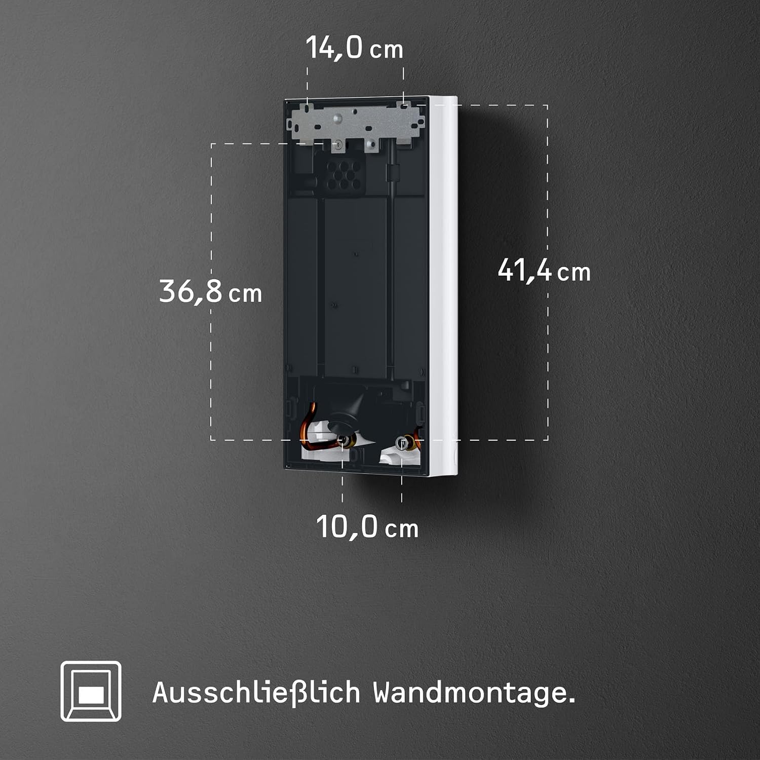 Elektronischer Durchlauferhitzer DHB 18/21/24 kW ST Trend 3i Technologie gradgenaue Temperaturwahl 400V Starkstrom 24 kW 10,7 l/min