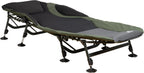 Karpfenliege XXL AL05 207 x 88 cm höhenverstellbares Campingbett mit 8 Beinen Aluminiumrahmen inklusive Transporttasche
